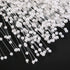 canjoyn 100 Stems Pearl Sticks Beading on Wire Stems for DIY Garland Bridal Wedding Pearl Bouquet Home Party Decor Craft (White)...