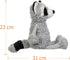 Apricot Lamb Toys Plush Gray Raccoon Stuffed Animal Soft Cuddly Perfect for Child ?Gray Raccoon, 9 Inches...