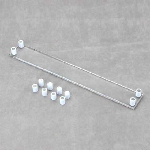 Artist Leaning Bridge Hand, Clear Acrylic Wrist Rest Leaning Bridge Hand Rest for Detailed Painting, Adjustable Height Creative Artist Bridge Art ...