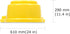 Seki Japan Egg Pierce, Egg Hole Puncher, Hard Boiled Egg Peeler, Egg Pricker to Get a Good Hard Boiled Egg, Kawaii Chikin Shape, Yellow...