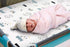 GRSSDER Stretchy Ultra Soft Jersey Knit Fitted Pack n Play Playard Sheets Set 2 Pack?Portable/Mini Crib Sheets, Crown and Cloud for Girls and Boys...