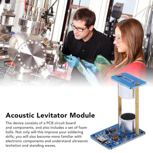Ultrasonic Suspension Standing Controller, Ultrasonic Suspension Module Acoustic Levitator Standing Controller for Students or DIY Enthusiasts to ...