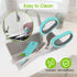Herb Scissors, Kitchen Shears with 5 Blades and Cover, Multipurpose Cutting Herb Stripper, Kitchen Shears Dishwasher Safe, Kitchen Scissors for Cu...