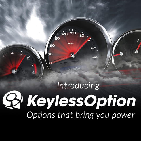 KeylessOption Keyless Entry Remote Fob Uncut Ignition Car Key for Honda Fit CR-V HR-V Crosstour...