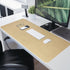 HofferRuffer Desk Pad, Office Desk Protector Mat, Waterproof Desk Mat for Desktop, Dual Side Use Faux Leather Desk Pad for Keyboard and Mouse for ...