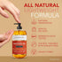 Natural Nourishing Massage Oil with Massage Roller Ball - Therapeutic Citrus & Coconut Massage Oils with Rejuvenating, Hydrating & Aromatic Essent...