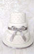 VATIN Double Face Deep Silver Satin Ribbon 1" Continuous 25 Yards,Silver Polyester Fabric Ribbon use for Bows Bouquet, Gift Wrapping, Floral Arran...