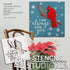 I Am Always with You with Cardinal Stencil by StudioR12 - Select Size - USA Made - Craft DIY Saying for Loved One Home Decor | Paint Wood Sign | R...