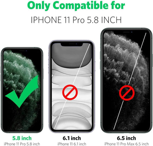 Anti Gravity iPhone 11 Pro Case, Sticky Selfie Suction Black Anti Gravity Phone Case for iPhone 11 Pro 5.8 inch Stick on Smooth Flat Surface Magic...