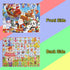 100 Piece Wooden Jigsaw Puzzle Merry Christmas Xmas Santa Claus Early Childhood Education Puzzle Wooden Cartoon Toys...