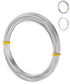 Mr. Pen Aluminum Craft Wire - 1.5 mm, 32.5 Feet, 1 Roll, Bendable, Flexible, Ideal for Crafts, Sculpting, Doll Armature, Modeling...