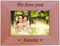 CustomGiftsNow We Love You Auntie - Engraved Wood Picture Frame (4x6 Horizontal)...