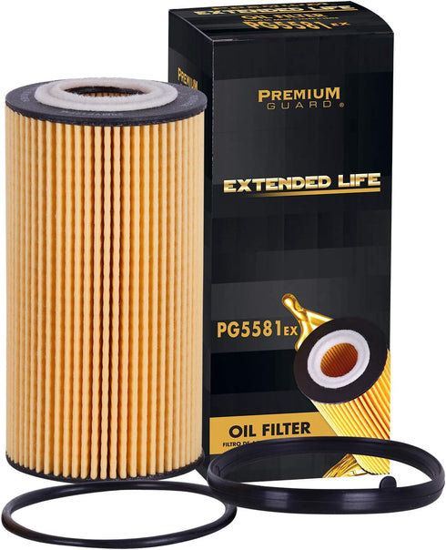 PG Oil Filter, Extended Life PG5581EX | Fits 2004-2019 various models of Audi, Ford, Seat, Volkswagen, Volvo...