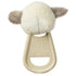 Mary Meyer Teething Toys Simply Silicone Teether with Soft Toy, 6-Inches, Lamb...