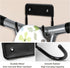 Ironing Board Hanger Iron Board Wall Mount for Laundry Rooms, Black...