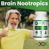Genex Formulas Lions Mane Supplement with 100% Lions Mane Extract - Nootropics Brain Support Supplement 1000mg/serving - (120 Capsules)...