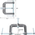 Olympia Tools 3-Way Edging Clamp, 38-192,Black...