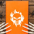 Punisher Stencil | Reusable Halloween Horror Skull Face Paint Gothic Graffiti Street Art Stencils for Painting on Wood, Glass, Wall, Rock, Fabric,...