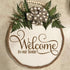 6 Pieces Welcome Stencils for Painting on Wood, Family Doormat Stencils Welcome Sign Templates for Painting Fabric Wall Wood Sign (Welcome-2)...