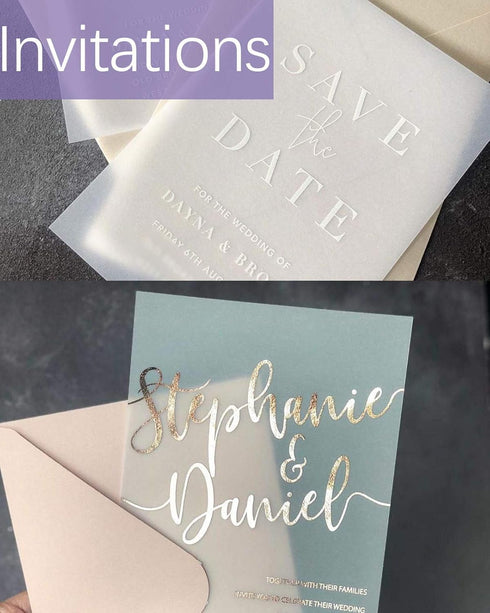 Translucent Vellum Paper, Dowsabel 68LBS 8.5 x 11 inches Printable Vellums for Card Overlays, Invitations Belly Bands, Envelope, Lantern,50 Sheets...