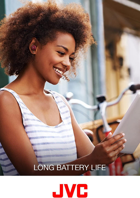 JVC Gumy Mini True Wireless Earbuds Headphones, Bluetooth 5.1, Water Resistance(IPX4), Long Battery Life (up to 15 Hours) - HAZ55TA (Blue)...