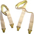 Hold-Up Brand Crisscross Fitted Sheet Strap Stay-Downs with US Patented Gripper Clasps...