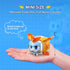 Super Wings Super Pets 4-Pack Collection Super Pets Jerome, Golden Boy, Shine, Ellie, Vehicle Action Figure, with Light Effect and Change Emotion ...