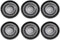 uxcell 2W 8 Ohm Micro Internal Speaker Magnet Loudspeaker 28mm Dia 6pcs...