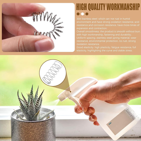 240Pcs 15 Sizes Compression Springs Assortment Kit, Mini Stainless Steel Extension Springs for Shop and Home Repairs, 0.39" to 1.97" Length, 0.16"...
