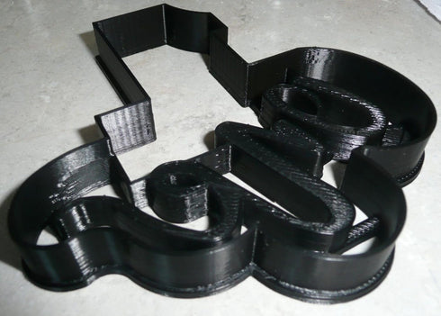 NUMBER ONE 1 WITH WORD BIRTHDAY ANNIVERSARY PARTY AGE DETAILED COOKIE CUTTER MADE IN USA PR2402...