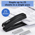 Desktop Office Stapler with 2000 staples: IMLIKE Half strip desk Staplers, take 26/6 staples 25 Sheets Capacity, Metal Construction, Non-Slip Base...