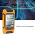 Digital Multimeter, DC AC Voltmeter, High Accuracy Automatic Fire Prevention Tester Kit with Backlight LCD Display, Receptacle Tester, Test Leads ...