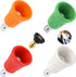 Pressure Washer Nozzle Guard, Stainless Steel High Power Washer Nozzle Tips Set with Upgraded Rubber Protector Cover, 5Pcs Pressure Washing Nozzle...