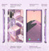 i-Blason Cosmo Series Case Designed for Galaxy Note 10 (2019 Release), Protective Bumper Marble Design Without Built-in Screen Protector (Purple)...