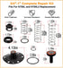 3/4"-1" Complete Repair Kit Fits Replace for Zurn Wilkins 975XL and 975XL2 Replacement?Complete Backflow Repair Kit...