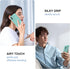 FUNMIKO Designed for iPhone 12 Case with Screen Protector,Complete Protection with Enhanced Camera Lens Cover,Soft Silky Silicone Protective Phone...