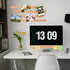 4 Pack Small Bulletin Strip Cork Strip Cork Board Tiles Bulletin Bar Strips for Walls, Adhesive Pin Board for Classroom Memo Office Home Kitchen S...