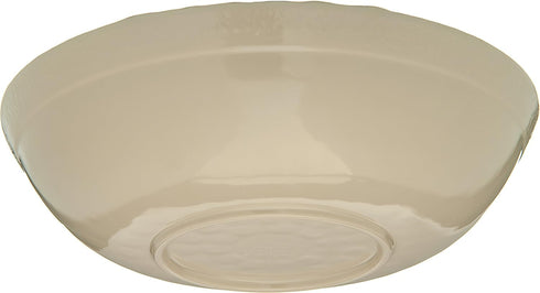Carlisle FoodService Products Gathering Reusable Plastic Bowl Salad Bowl for Home and Restaurant, Melamine, 35.5 Ounces, Adobe...