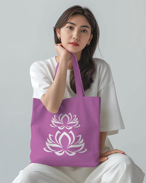 Reusable Lotus Flower Stencil 5.5" x 5.5" - Serene Botanical Design for Peaceful Crafts...