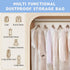 DERIQ 20pcs 60 Inch Plastic Garment Bag Dry Cleaner Bags Clear Plastic bag Dry Cleaning Laundry Bags for Clothes Cover Hanging Clothes Clothes Sto...