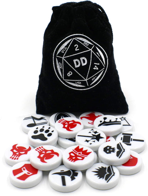 Roleplay D&D Class and Monster Tokens for Dungeons and Dragons...