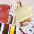 10 Pcs 6 Inch Mini Wood Display Easel for Displaying Small Canvases, Photos...