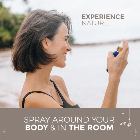 Let Go Aura Crystal Spray, Cinnamon Essential Oil Aromatherapy Spray, Room Freshener with Organic Cinnamon Aroma – Relaxing Home Fragrance for Bed...