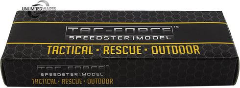 TAC Force 8.5" EMT Rescue Spring Assisted Tactical Pocket Knife Blade Open...