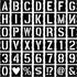 42 Pieces Letter Stencils 3.5 Inch,Spray Paint Stencil,Reusable Lettering Stencils,Fonts Stencils,Alphabet Stencil,Number Stencils,Spray Paint Ste...
