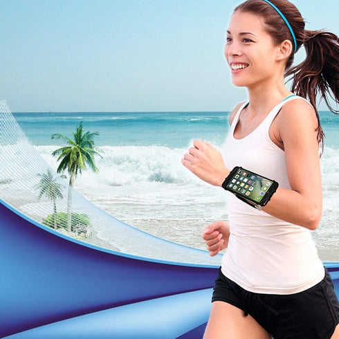 Wristband Phone Holder,HCcolo 360°Rotatable Universal Sports Wristband for iPhone X/8 Plus/8/7/6s,Galaxy S9 Plus/S9/S8 & Other 4”-6.5”Smartphone,R...