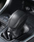 for Toyota RAV4 2019-2024 Gear Shift Knob Cover, Genuine Leather Interior Protective Gear Shift Trim for Toyota Highlander 2020-2024- Black Trim...