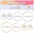 Earrings Finding 96pcs, Earring Hoops for Jewelry Making, Hypoallergenic Alloy Round Earring Hoops Earring Making Supplies for DIY Craft...