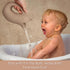 Baby Bath Rinse Cup, Silicone Shampoo Washing Rinse Cup for Kids, Bath Rinse Cup with Handle (Cambridge Blue)...