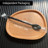 100PCS Disposable Spoons, 18cm/7Inch Milk Tea Spoon, Individually Wrapped Long-handled Spoon for Restaurant Milk Tea Shop Party (Black)...